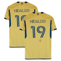 Bode Hidalgo Real Salt Lake Autographed Match-Used #19 Gold adidas Jersey from the 2024 MLS Season - Size M