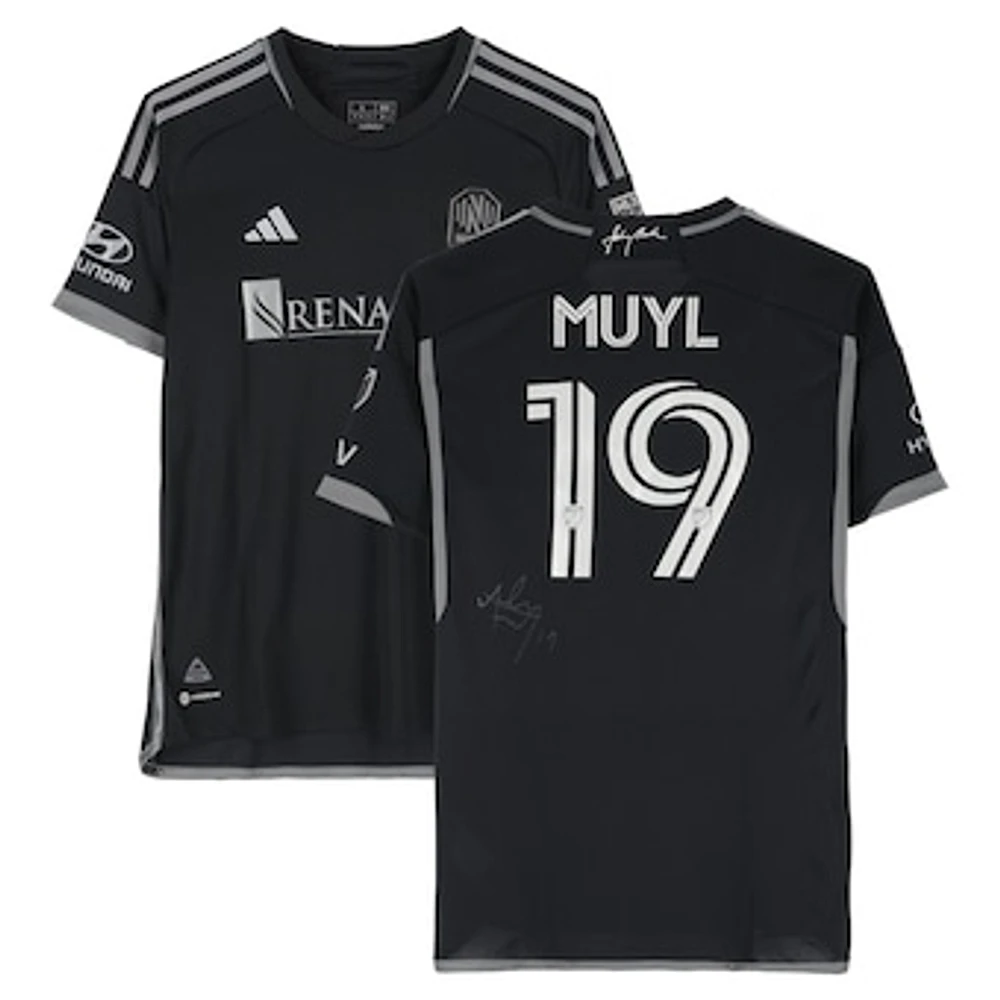 Alex Muyl Nashville SC Autographed Match-Used #19 adidas Jersey from the 2024 MLS Season