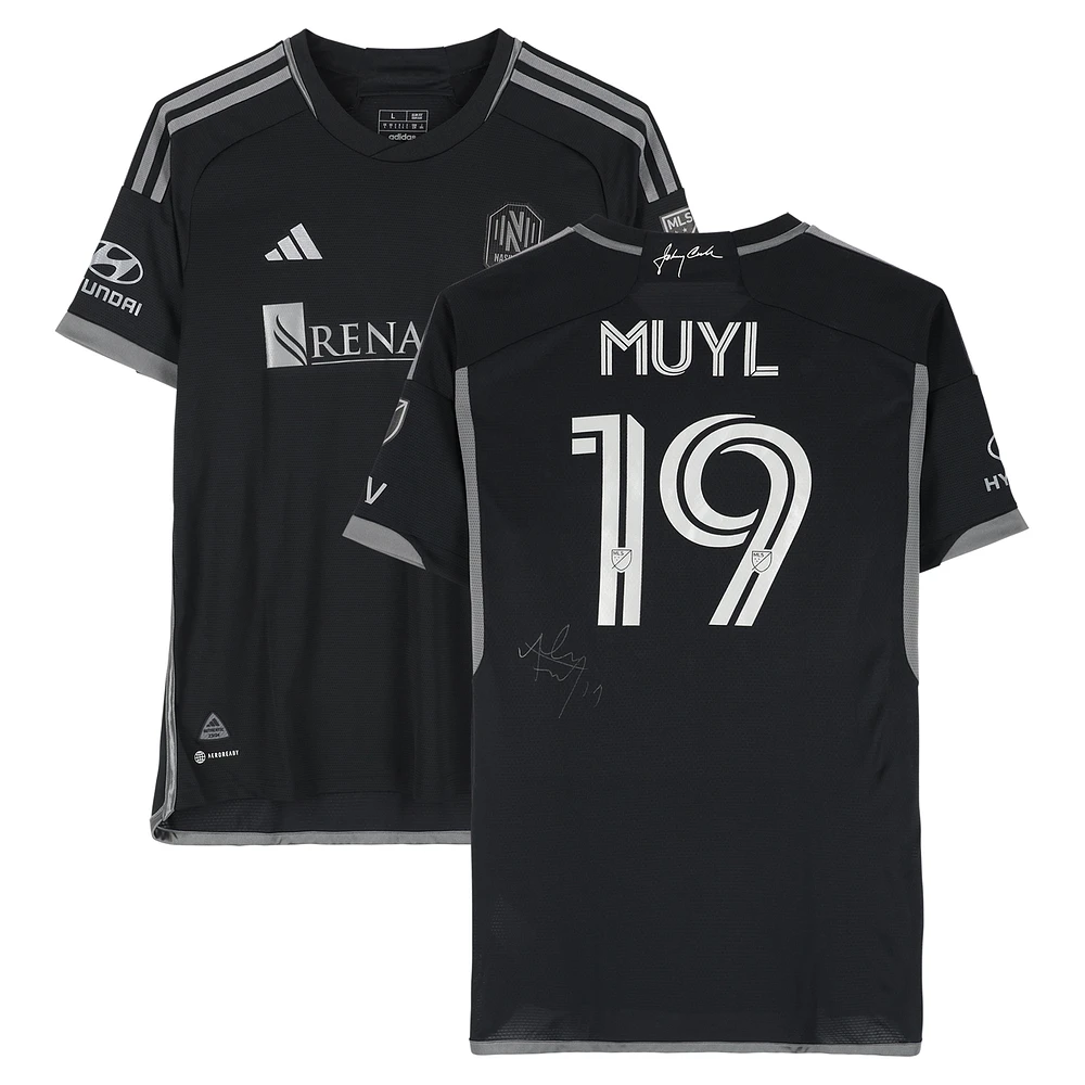Alex Muyl Nashville SC Autographed Match-Used #19 adidas Jersey from the 2024 MLS Season