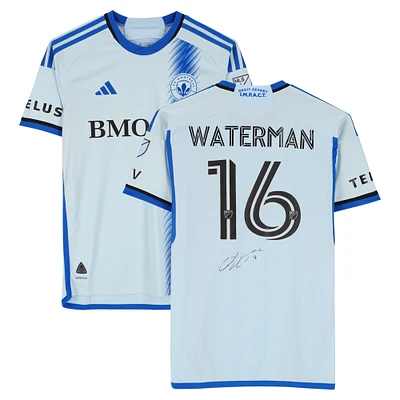 Joel Waterman CF Montreal Autographed Match-Used #16 Light Blue adidas Jersey from the 2024 MLS Season - Size M