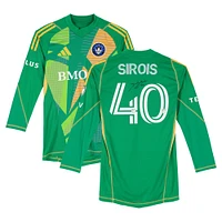 Jonathan Sirois CF Montreal Autographed Match-Used #40 adidas Jersey from the 2024 MLS Season