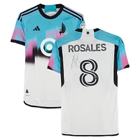 Joseph Rosales Minnesota United FC Autographed Match-Used #8 adidas Jersey from the 2024 MLS Season