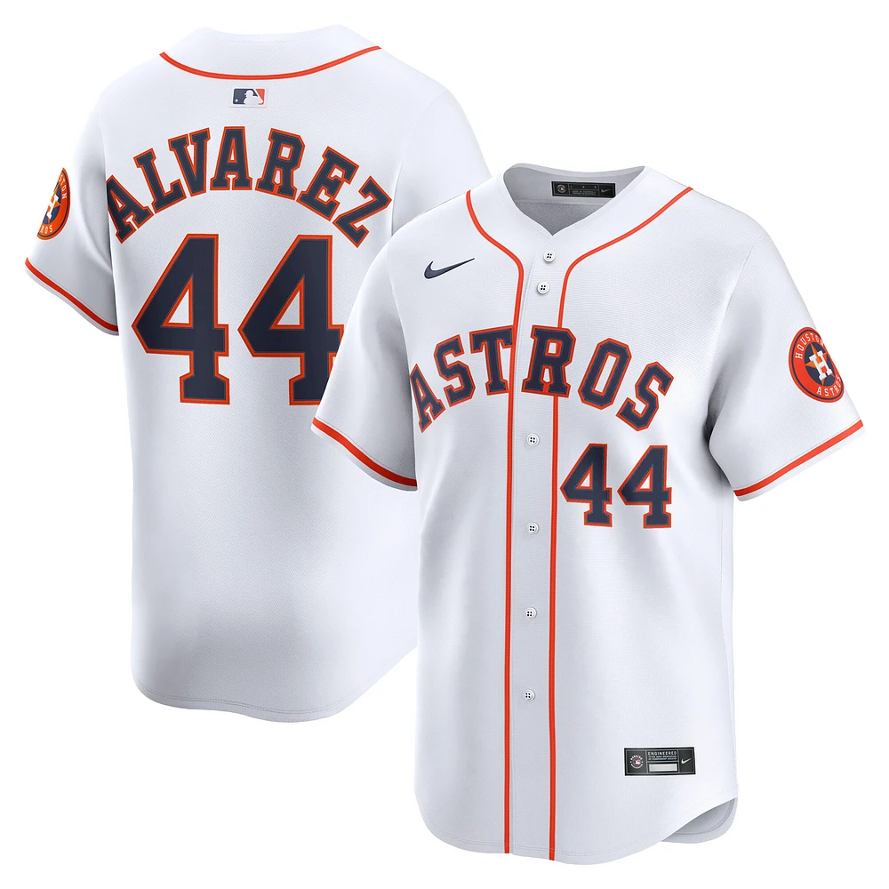 Men's Nike Yordan Alvarez White Houston Astros Home Limited Player Jersey