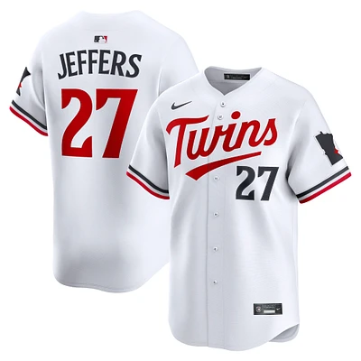 Men's Nike Ryan Jeffers White Minnesota Twins Home Limited Player Jersey