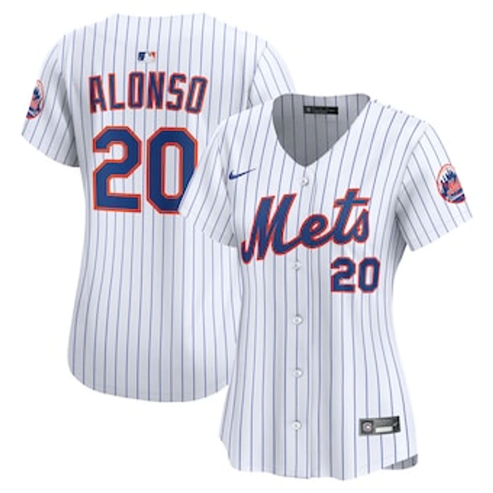 Women's Nike Pete Alonso White New York Mets Home Limited Player Jersey
