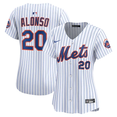 Women's Nike Pete Alonso White New York Mets Home Limited Player Jersey