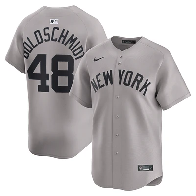 Men's Nike Paul Goldschmidt Gray New York Yankees Road Limited Player Jersey