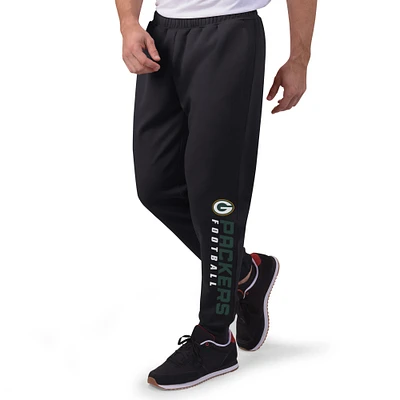 Men's MSX by Michael Strahan Black Green Bay Packers Jogger Pants