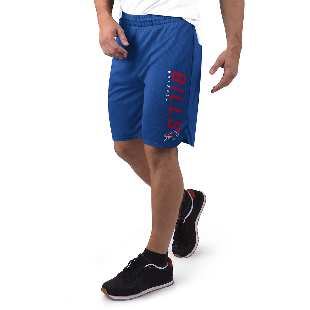 Men's MSX by Michael Strahan Royal Buffalo Bills Mesh Shorts