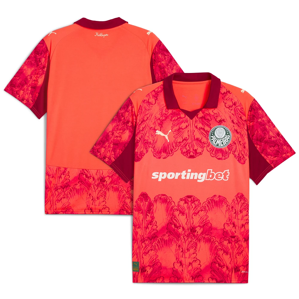 Men's Puma x KidSuper Red SE Palmeiras 2025 FIFA Club World Cup Replica Jersey