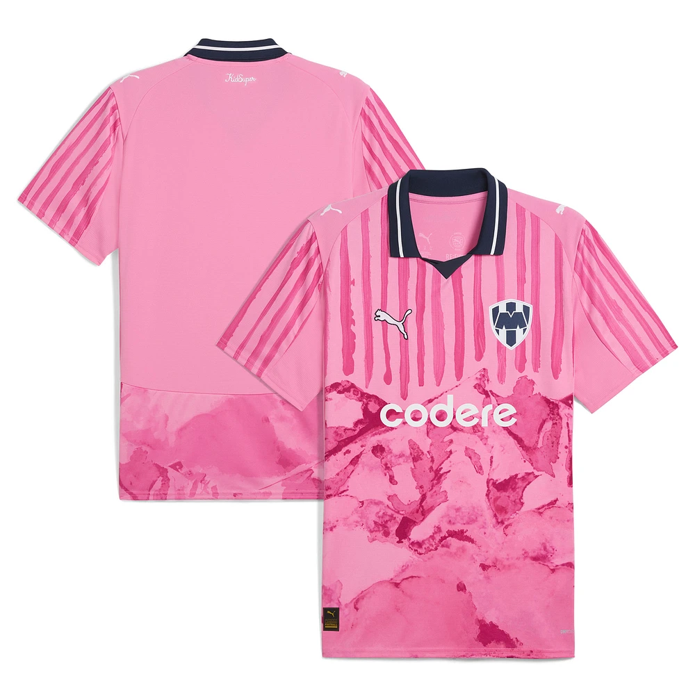 Men's Puma x KidSuper Pink CF Monterrey 2025 FIFA Club World Cup Replica Jersey