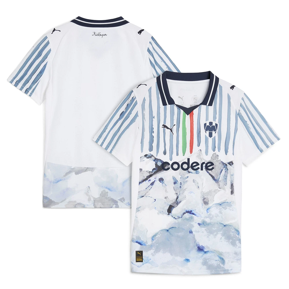 Women's Puma x KidSuper White CF Monterrey 2025 FIFA Club World Cup Replica Jersey