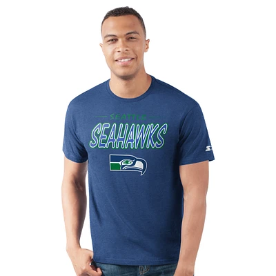 Men's Starter Royal Seattle Seahawks Prime Time T-Shirt
