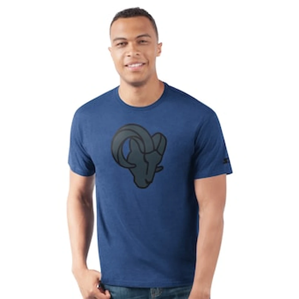 Men's Starter Royal Los Angeles Rams Prime Time T-Shirt