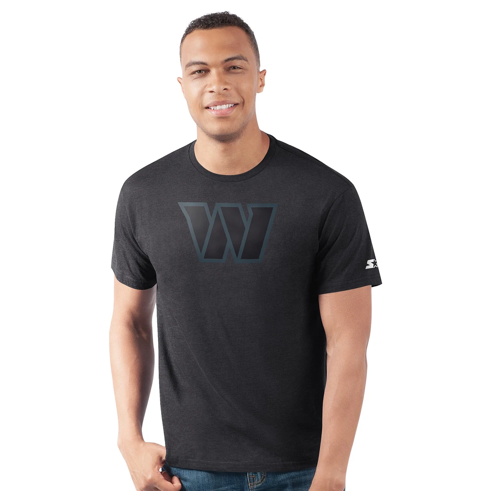 Men's Starter Black Washington Commanders Prime Time T-Shirt