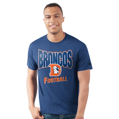 Men's Starter Royal Denver Broncos Prime Time T-Shirt