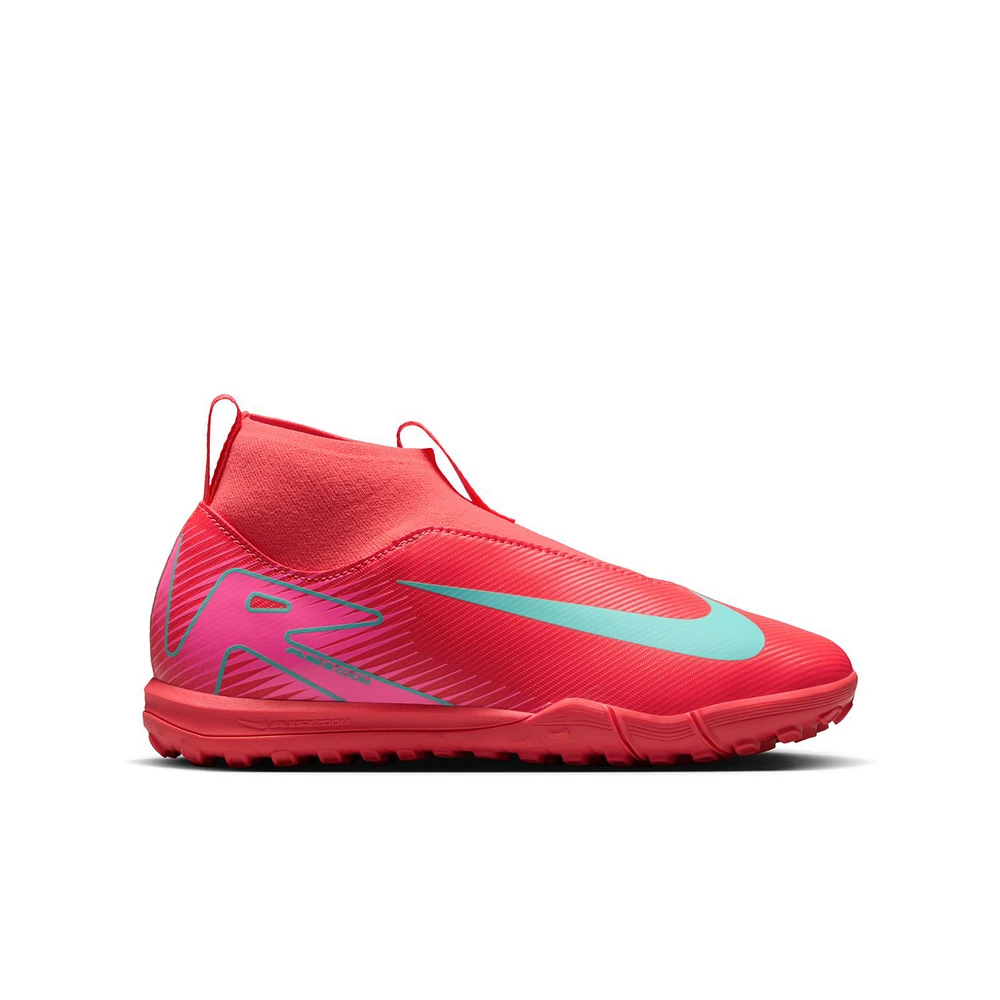Youth Nike Jr. Mercurial Superfly 10 Academy Turf Soccer Shoes