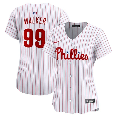 Women's Nike Taijuan Walker White Philadelphia Phillies Home Limited Player Jersey