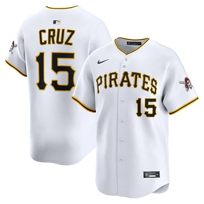 Men's Nike Oneil Cruz White Pittsburgh Pirates Home Limited Player Jersey