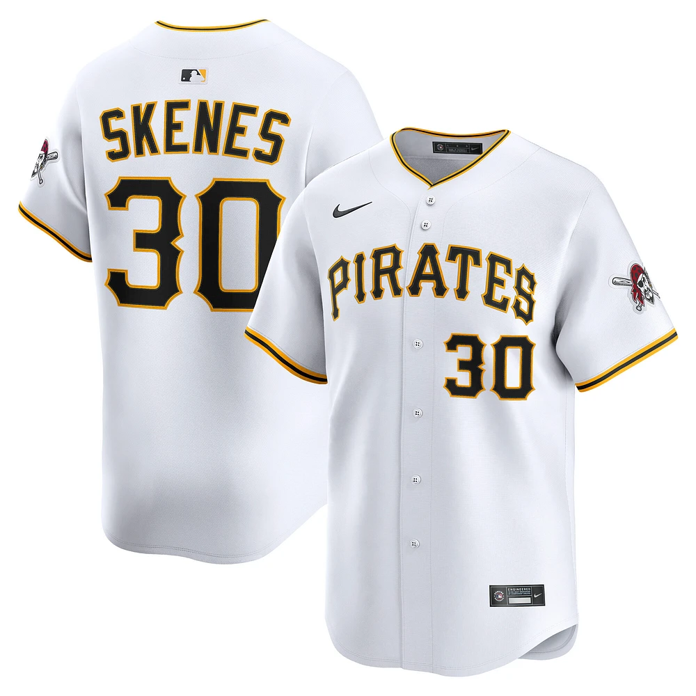 Men's Nike Paul Skenes White Pittsburgh Pirates Home Limited Player Jersey