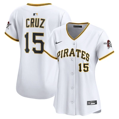 Women's Nike Oneil Cruz White Pittsburgh Pirates Home Limited Player Jersey