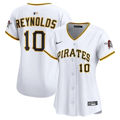 Women's Nike Bryan Reynolds White Pittsburgh Pirates Home Limited Player Jersey