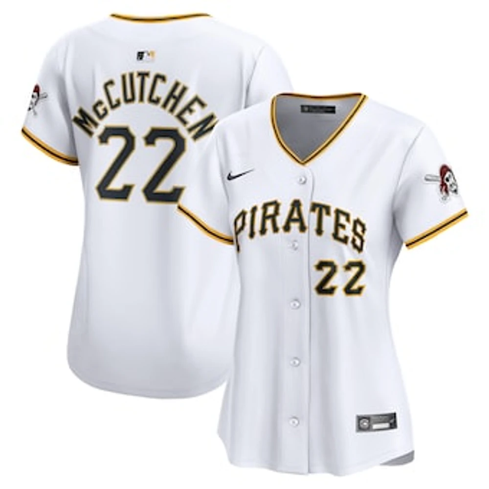 Women's Nike Andrew McCutchen White Pittsburgh Pirates Home Limited Player Jersey