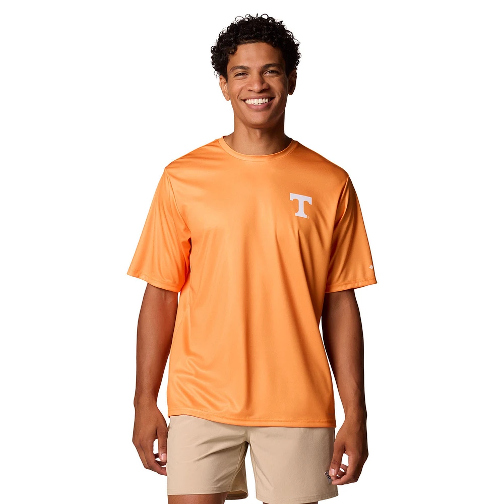 Men's Columbia Tennessee Orange Volunteers Terminal Tackle State Omni-Shade T-Shirt