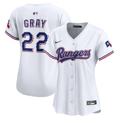 Women's Nike Jon Gray White Texas Rangers Home Limited Player Jersey