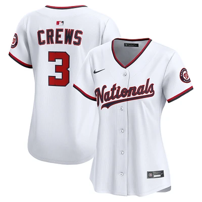 Women's Nike Dylan Crews White Washington Nationals Home Limited Player Jersey