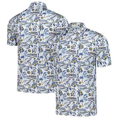 Men's Smith & Quinn White 2025 THE PLAYERS Florida Icon Smith Polo