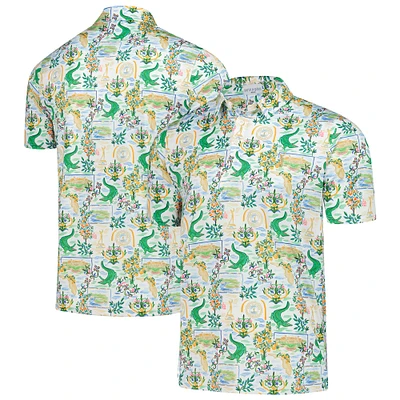 Men's Smith & Quinn White 2025 THE PLAYERS Sawgrass Clubhouse Smitty Polo