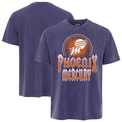 Unisex Sportiqe Purple Phoenix Mercury Rock & Roll Collection Angus Mineral Wash Premium T-Shirt