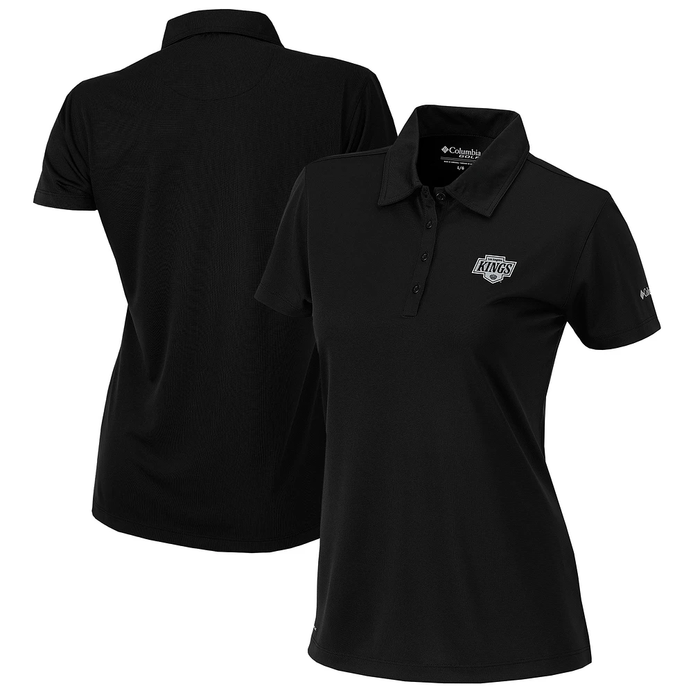 Women's Columbia Los Angeles Kings Omni-Wick Birdie Polo