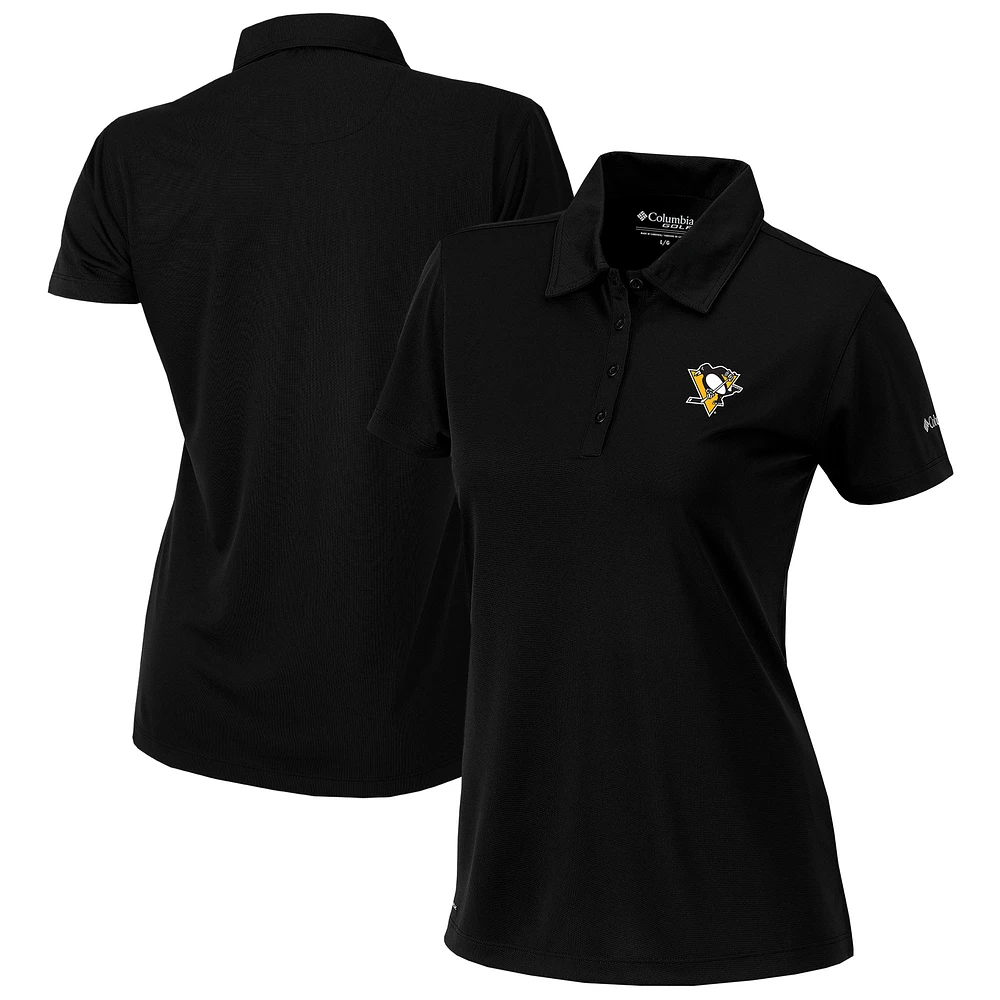 Women's Columbia Pittsburgh Penguins Omni-Wick Birdie Polo