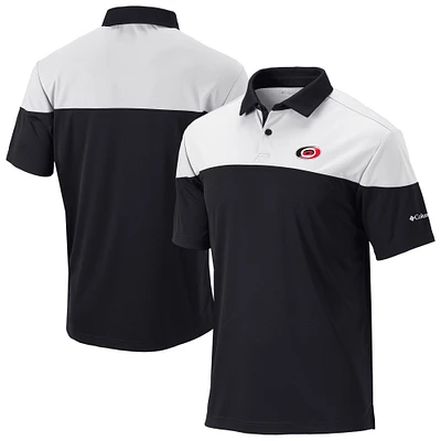 Men's Columbia /White Carolina Hurricanes Best Ball Omni-Wick Polo