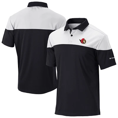 Men's Columbia /White Ottawa Senators Best Ball Omni-Wick Polo