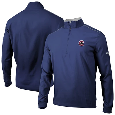Men's Columbia Navy Colorado Avalanche Omni-Wick Bogey's Paradise Pullover Top