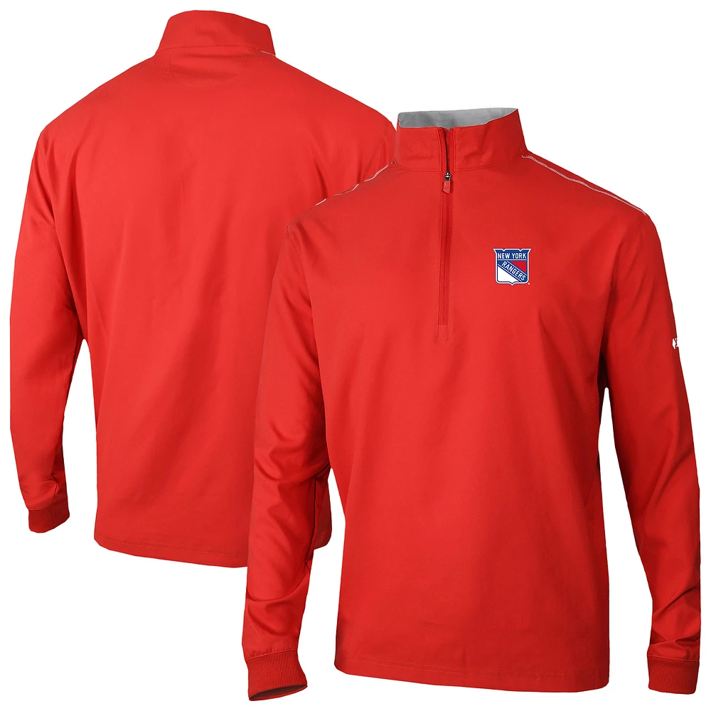 Men's Columbia New York Rangers Omni-Wick Bogey's Paradise Pullover Top