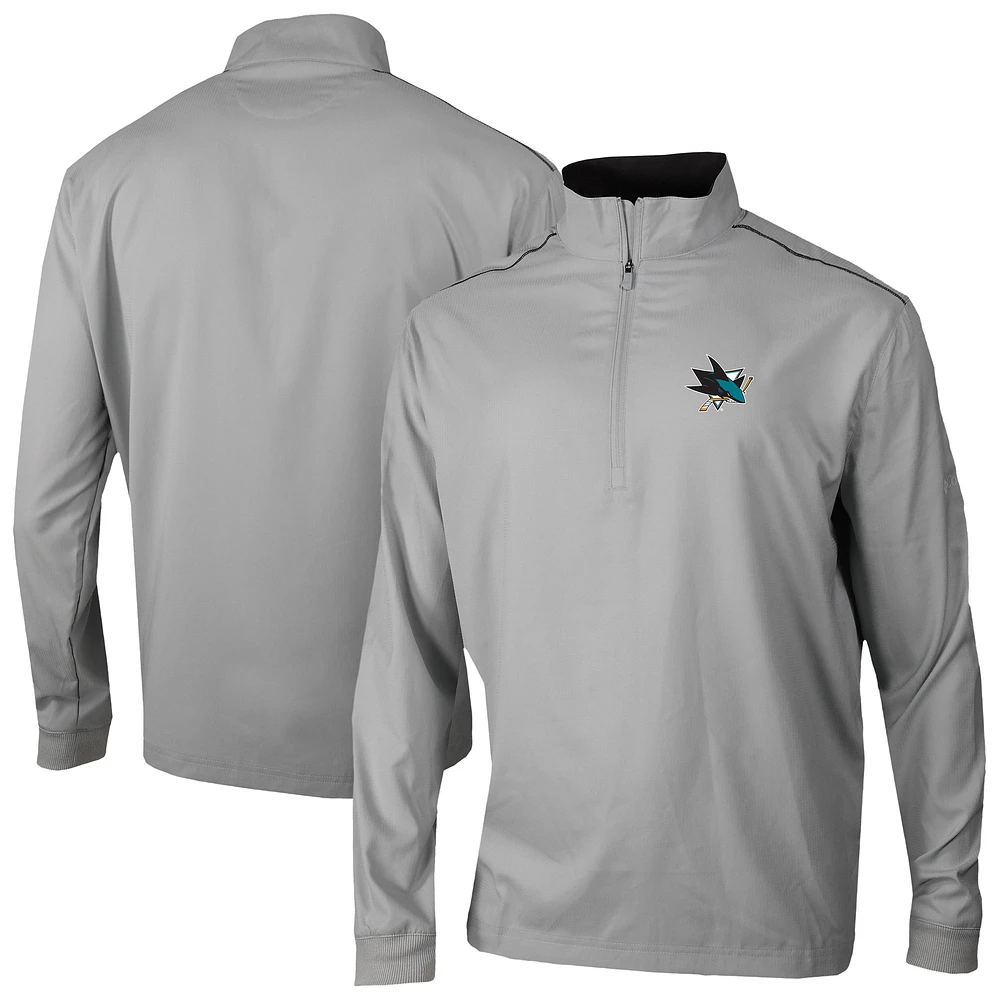 Men's Columbia San Jose Sharks Omni-Wick Bogey's Paradise Pullover Top