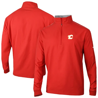 Men's Columbia Calgary Flames Omni-Wick Bogey's Paradise Pullover Top