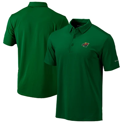 Men's Columbia Minnesota Wild Drive Omni-Wick Polo