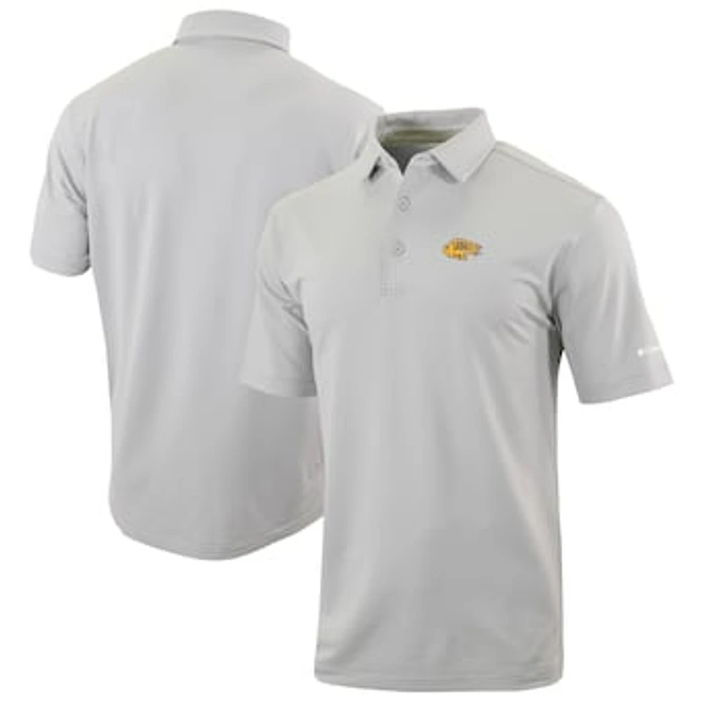 Men's Columbia Gray Buffalo Sabres Even Lie Omni-Wick Polo