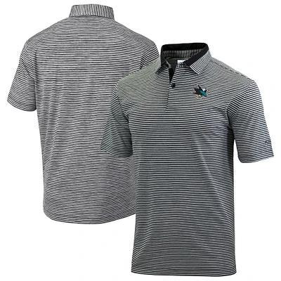 Men's Columbia San Jose Sharks Golden Hills Omni-Wick Polo