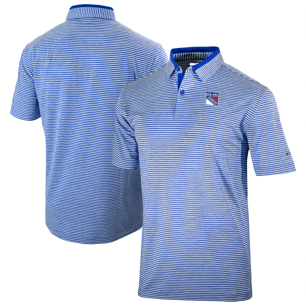 Men's Columbia New York Rangers Golden Hills Omni-Wick Polo