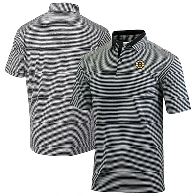 Men's Columbia Boston Bruins Golden Hills Omni-Wick Polo
