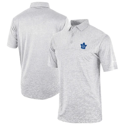 Men's Columbia Gray Toronto Maple Leafs Heading Out Polo