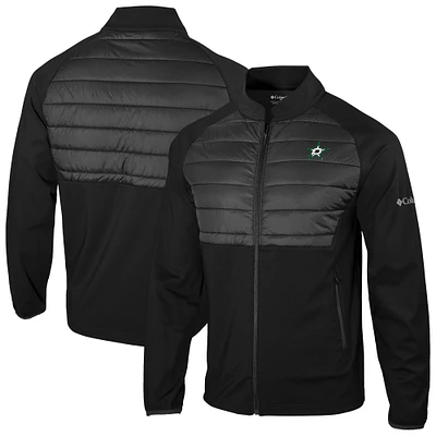 Men's Columbia Black Dallas Stars The Element Full-Zip Omni-Wick Jacket