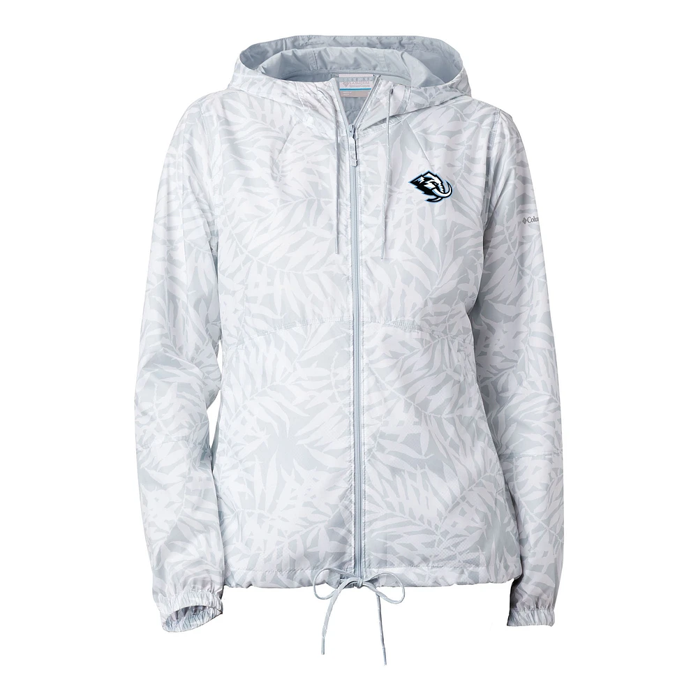 Men's Columbia White Utah Mammoth Flash Forward Windbreaker