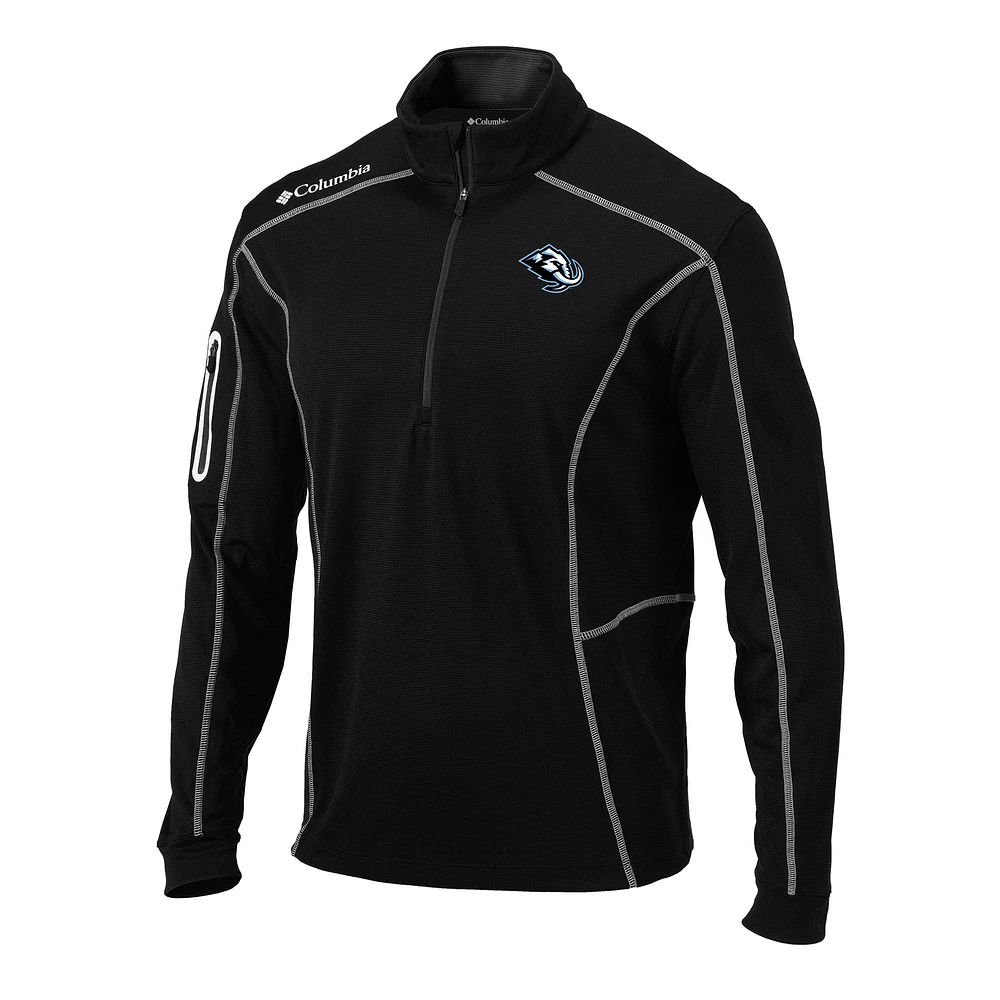 Men's Columbia Black Utah Mammoth Omni-Wick Shotgun Pullover